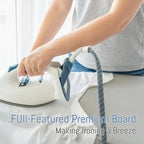 Ironing Board Full Size, BlissBoard 43"x13" Sturdy Heavy Duty Iron Board - Image 7
