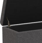SIMPLIHOME Avalon 54 inch Wide Contemporary Rectangle Extra Large Storage - Image 8