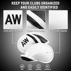 Amy Sport Golf Iron Head Covers Value 12 Pcs Set Thick Synthetic Leather - Image 3