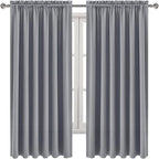 DWCN Blackout Curtains for Living Room Thermal Insulated, Energy Saving & Noise - Image 9