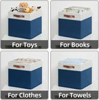 HNZIGE Fabric Storage Cubes Bins - Image 2