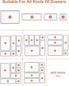 SMARTAKE 22-Piece Drawer Organizer - Image 8