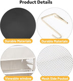 Over the Door Organizer 5 Tiers, Extra Large Behind Door Storage of 10 - Image 7