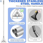 Commercial Mop Handle Heavy Duty, Industrial Metal Mop Stick Replacement - Image 2