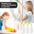 Eccliy 12 Pcs 16 Oz Plastic Spray Bottle, Adjustable Empty Reusable Sprayer - Image 6