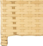 SAFAVIEH Outdoor Collection Mazeli Natural Woven Swing Top Dome Lid Trash Bin - Image 8