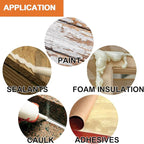 6 Oscillating Tool Scraper Blades Flexible Rigid Scraper Blade, - Image 4