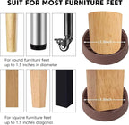 Rubber Furniture Pads Non Slips Furniture Casters Cup Chair Leg Floor Protectors - Image 6