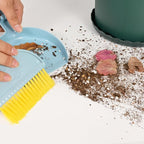 Small Broom and Dustpan Set, mini Compact Portable, - Image 4