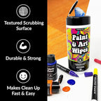 Paint and Art Wipes, Heavy-Duty Cleaner - Image 3