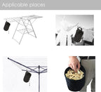Clothespins Bag Hanging Clothesline Peg Organizer Storage Bags, Dust-proof - Image 4