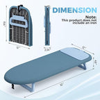 KINGBOARD Tabletop Ironing Board, Small Ironing Board - Image 2