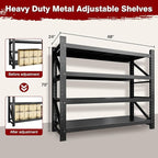 5000LBS Metal Steel Storage Shelves - Image 2