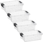 Superio Clear Storage Boxes by Superio