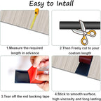 Floor Transition Strip & Self Adhesive Floor Vinyl Floor Edge Trim Laminate - Image 3