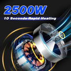 2500W Handheld Steam Cleaner, Portable Car Steamer - Image 6