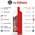 Stainless Steel Rust Stain Remover & Cleaner, NSF Approved Safe - Image 7