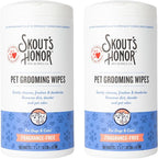 SKOUT'S HONOR Pet Grooming Wipes by SKOUTSHONOR