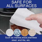 100 Count Disposable Cleaning Towels and Dish Cloths, Super Absorbent Dishcloths - Image 7