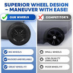 27 Gallon Outdoor Trash Can - Image 2