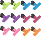 OWLKELA Chip Clips, 12 Pack Colors Wide Open Bag Clips by OWLKELA
