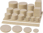 BALEINE 141PCS Felt Furniture Pads, Scratch-Reducing Floor Protectors by BALEINE
