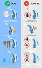 HiLIFE Steamer for Clothes, Portable Handheld Design, 240ml Big Capacity - Image 7
