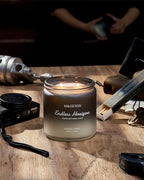 M&SENSE Cedar Ginger Men Scented Candles, 11.6oz 2 Wick All Natural Soy Wax - Image 6