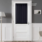 Chyhomenyc Sheer Curtains 36 Inch Length, Short Voile Sheer Window Curtians - Image 3