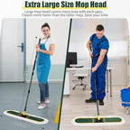 24" Commercial Dust Mop Replacement Padsfor Cleaning Office Garage Hardwood - Image 2