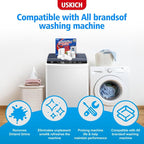 USKICH Washing Machine Cleaner Descaler 40 Pack-Deep Cleaning Tablets - Image 5