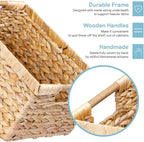 VATIMA Large Rectangular Wicker Basket - Image 3