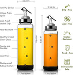 Glass Olive Oil Dispenser Bottle - Image 7