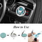 AZNECK Car Essential Oil Diffuser Vent Clip Car Diffuser Vent Clips Dinosaur - Image 4
