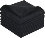 KinHwa Microfiber 6 Pack Dish Cloths Thick Waffle Weave Kitchen Dish Drying by KinHwa