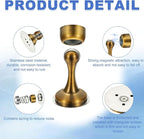uxcell Magnetic Door Stopper, Stainless Steel Heavy Duty Door Holder, No - Image 3