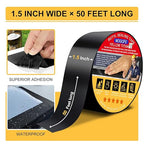 RV Roof Sealant Tape Black, 1.5 Inch x 50 Feet RV Repair Roof Sealer Seal Tape - Image 2