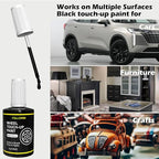 FOLLOWIN Matte Black Rim Touch Up Paint - Image 5