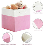 13 x 13 Inch Fine Linen Storage Bins - Image 6