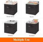 Lifewit 16 Packs Storage Cubes, 11 Inch Cube Storage Bins, Foldable Decorative - Image 5