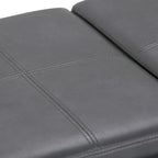SIMPLIHOME Avalon 42 inch Wide Contemporary Rectangle Storage Ottoman in Stone - Image 12