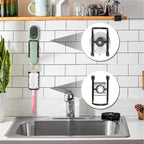 Sink Brush Holder, Magnetic Kitchen Sink Caddy Holder, Soap Dispensing Palm - Image 6