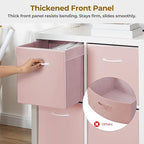 StorageWorks Pink Storage Cubes, 13x13 Storage Cube Bins - Image 3