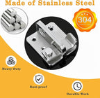 Alise Flip Latch, Gate Latches Safety Door Lock Catch - Image 3