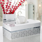Creative Scents Mirror Damask Toothbrush Holder - Image 6
