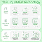 Poesie Laundry Detergent Sheets Fragrance Free 320 Sheets Liquid Free Travel - Image 5