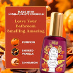 Toilet Spray, Pumpkin Scent, Travel Essentials, 4 Fl.Oz, Bathroom Odor - Image 3