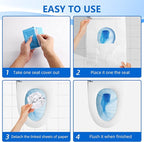 TenFans Flushable Water-Soluble Toilet Seat Covers - Image 6