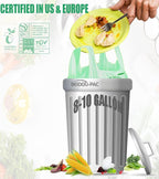 8-10 Gallon Compostable Trash Bags, Compost Bags Kitchen Trash Bags - Image 4