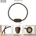 Magnetic Curtain Tiebacks Rope Curtain Tie Backs - Image 2